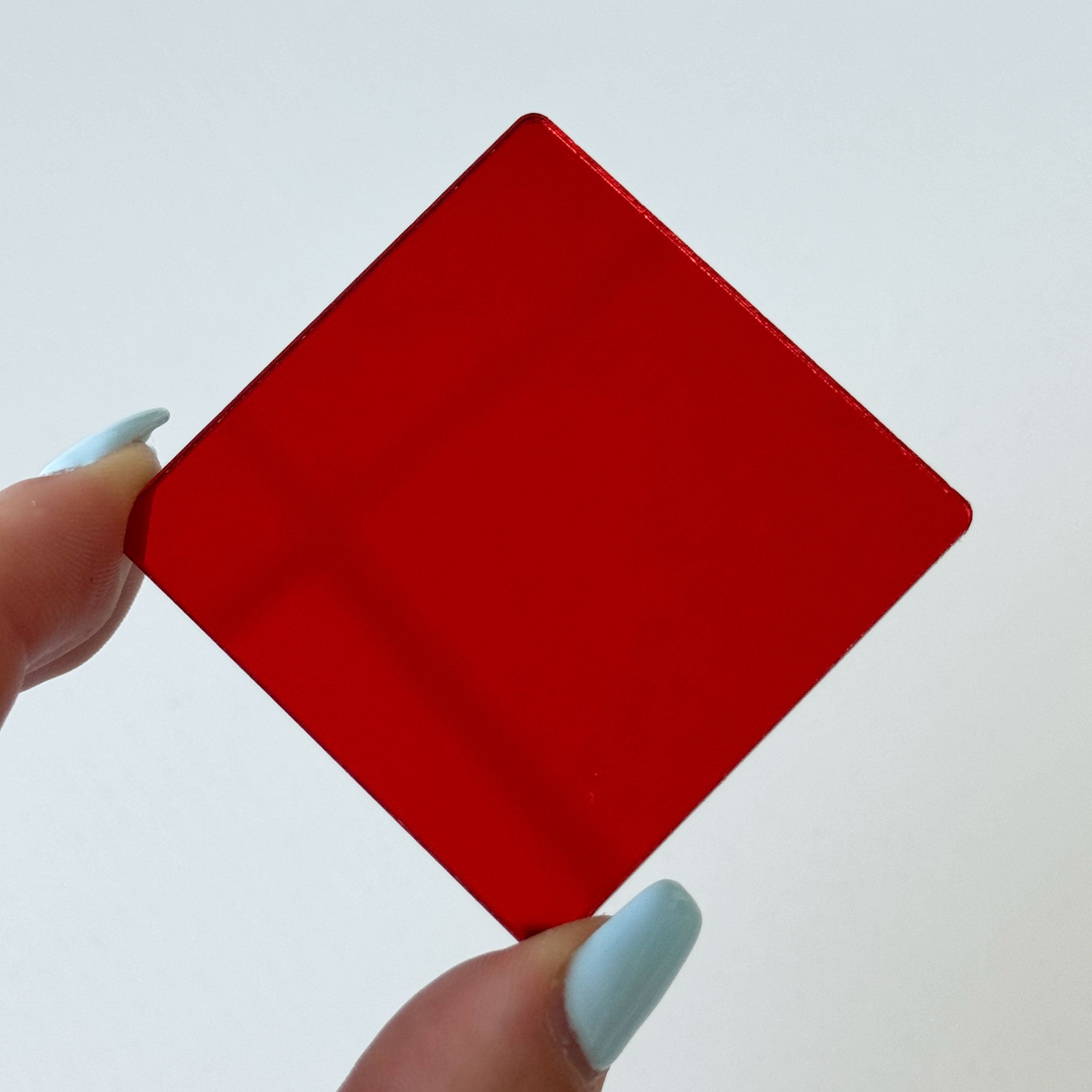 Metacrilato Espejo Rojo 2 mm