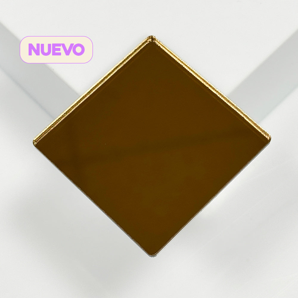 Metacrilato Espejo Bronce 3 mm
