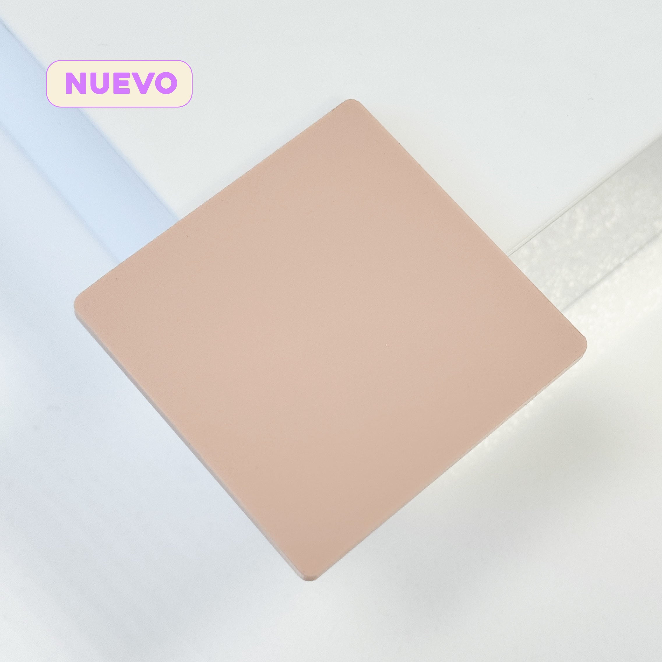 Metacrilato Opaco Piel Claro 3 mm