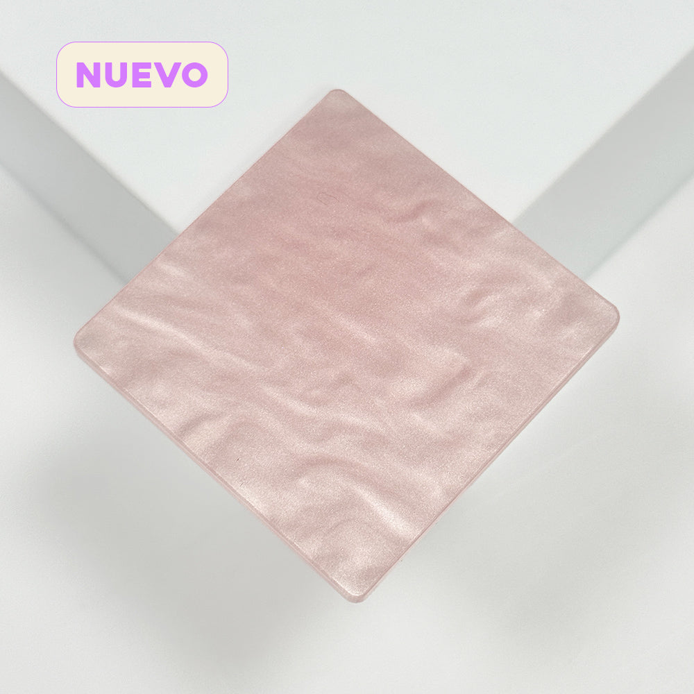 Metacrilato Nacarado Rosa 3 mm