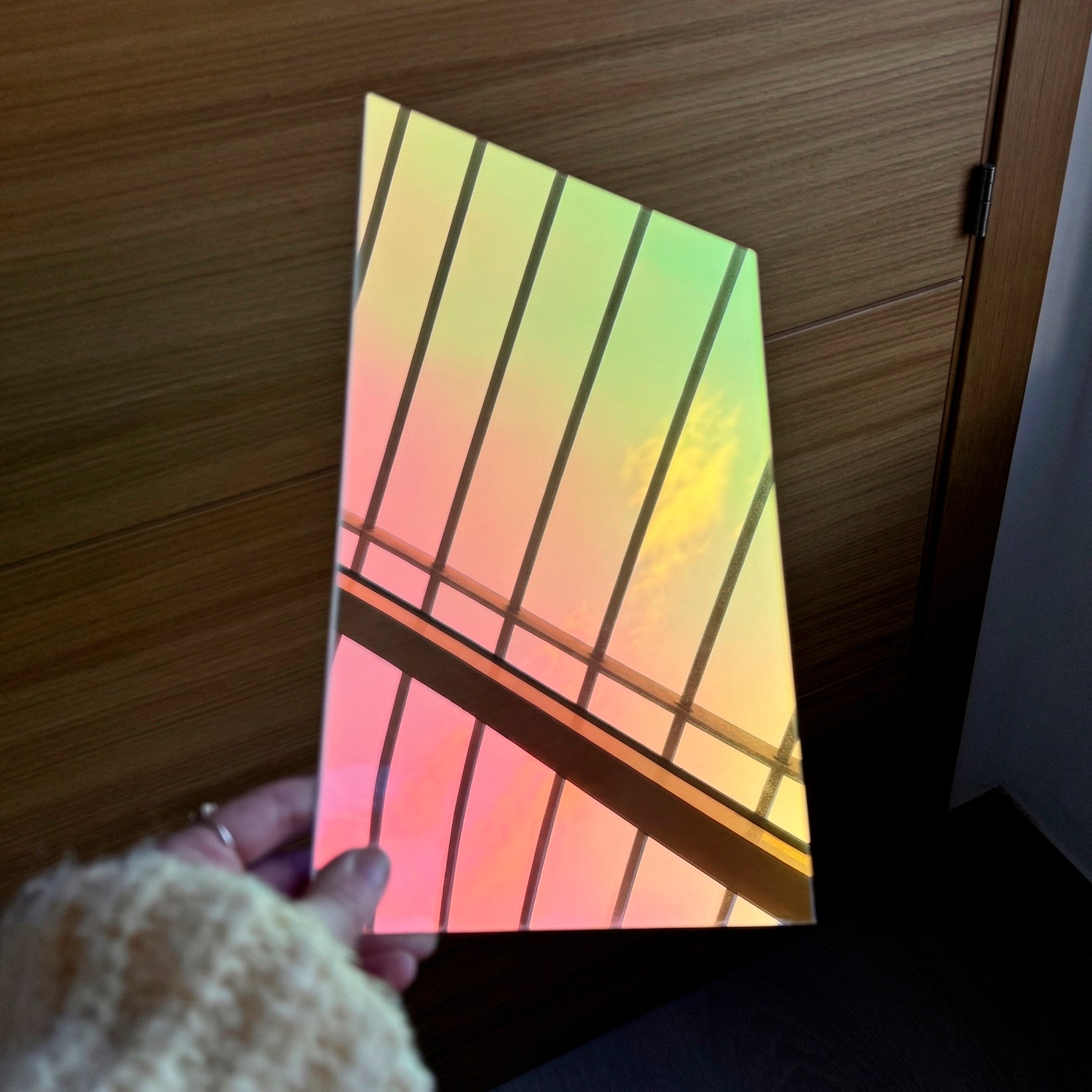 Metacrilato Transparente Iridiscente 3 mm