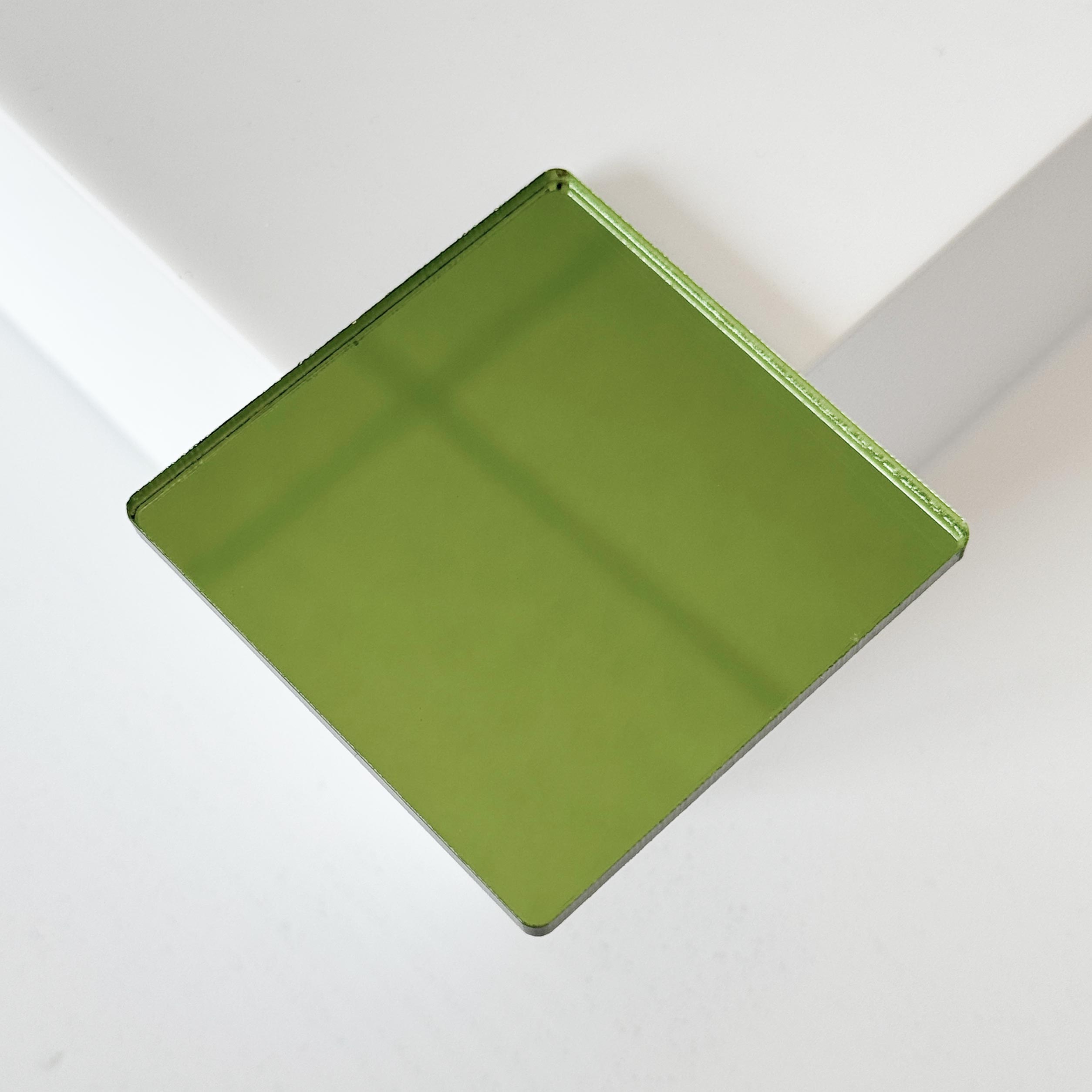 Metacrilato Espejo Verde Manzana 3 mm