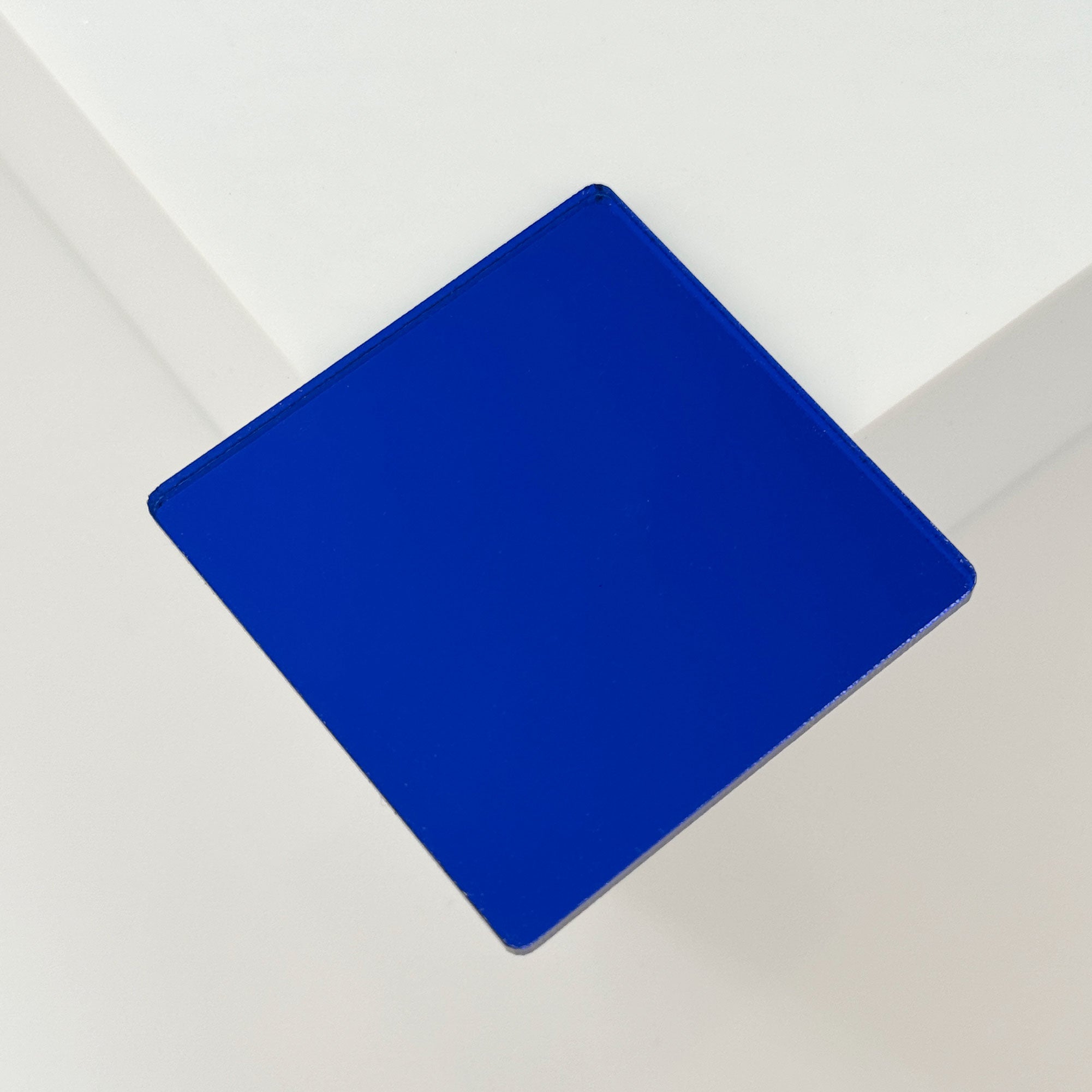 acrilico pmma extrusion azul espejo