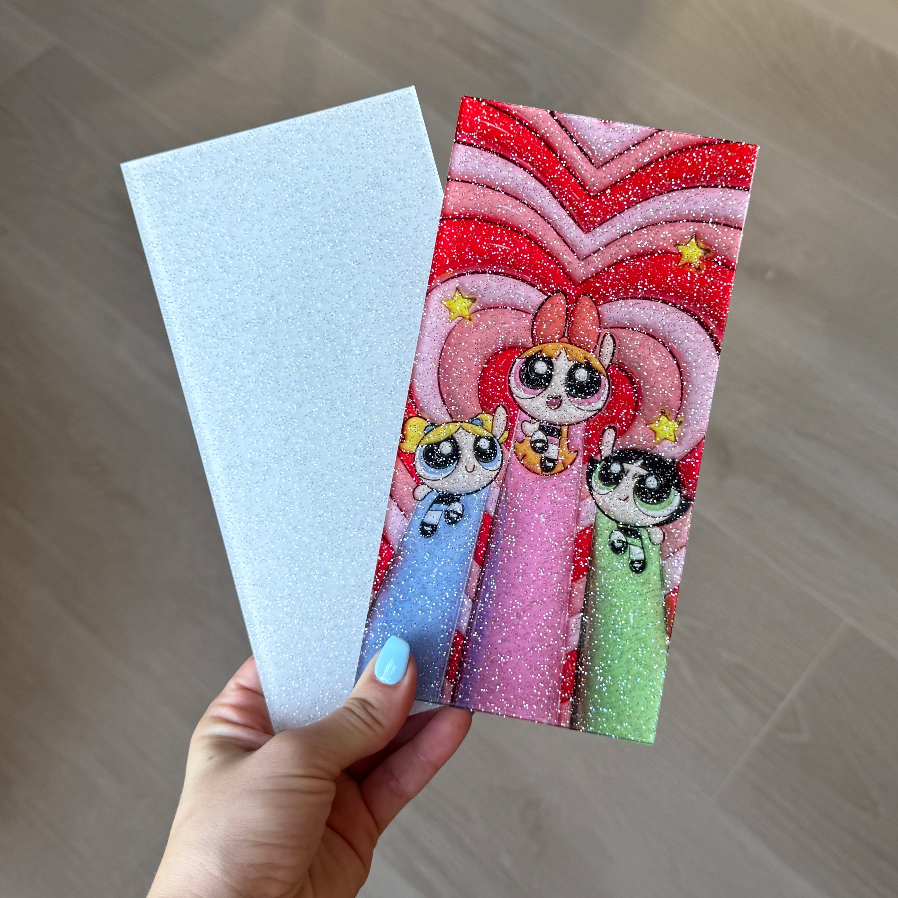 Metacrilato Incoloro Sublimacion Glitter 3 mm
