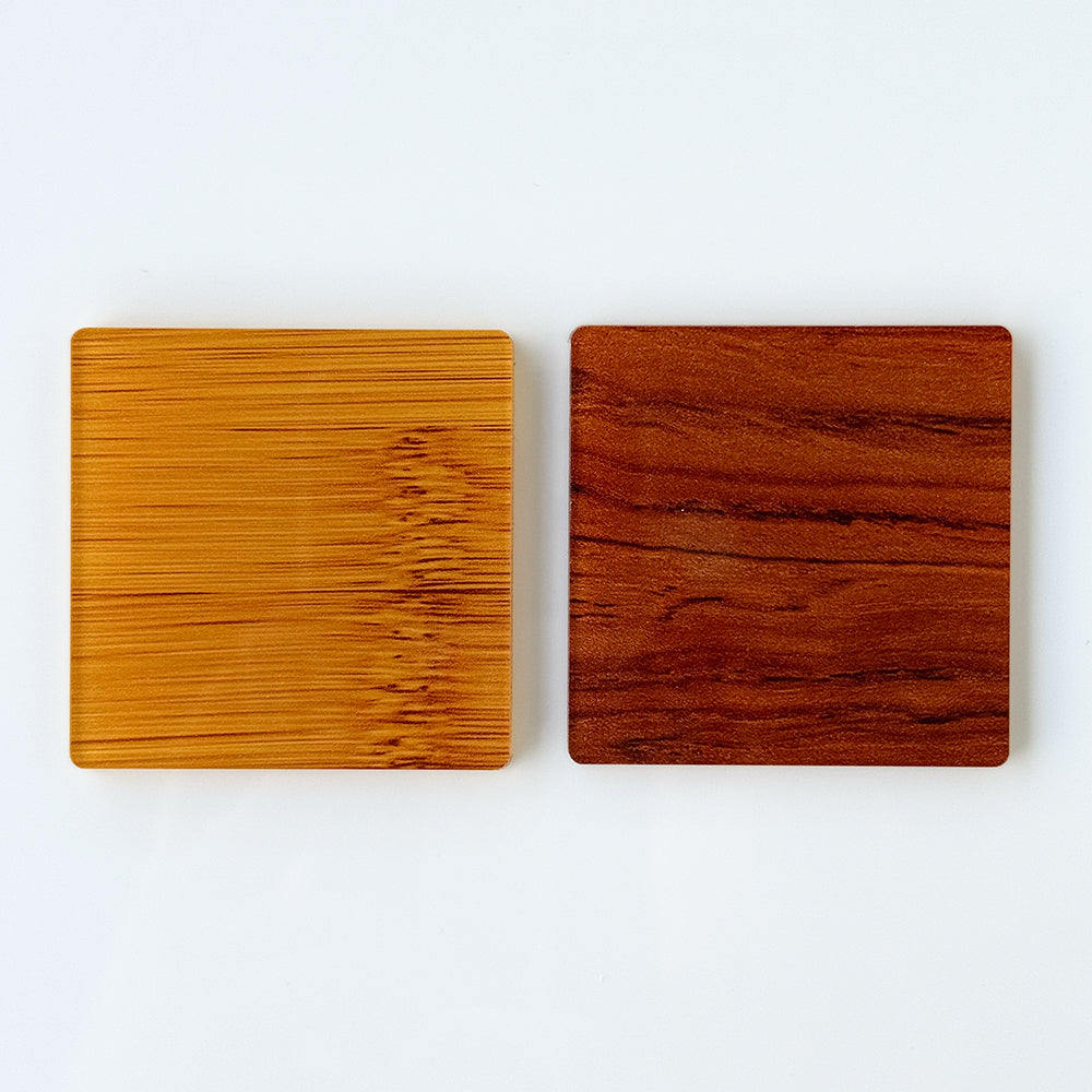 PMMA metacrilato con efecto madera