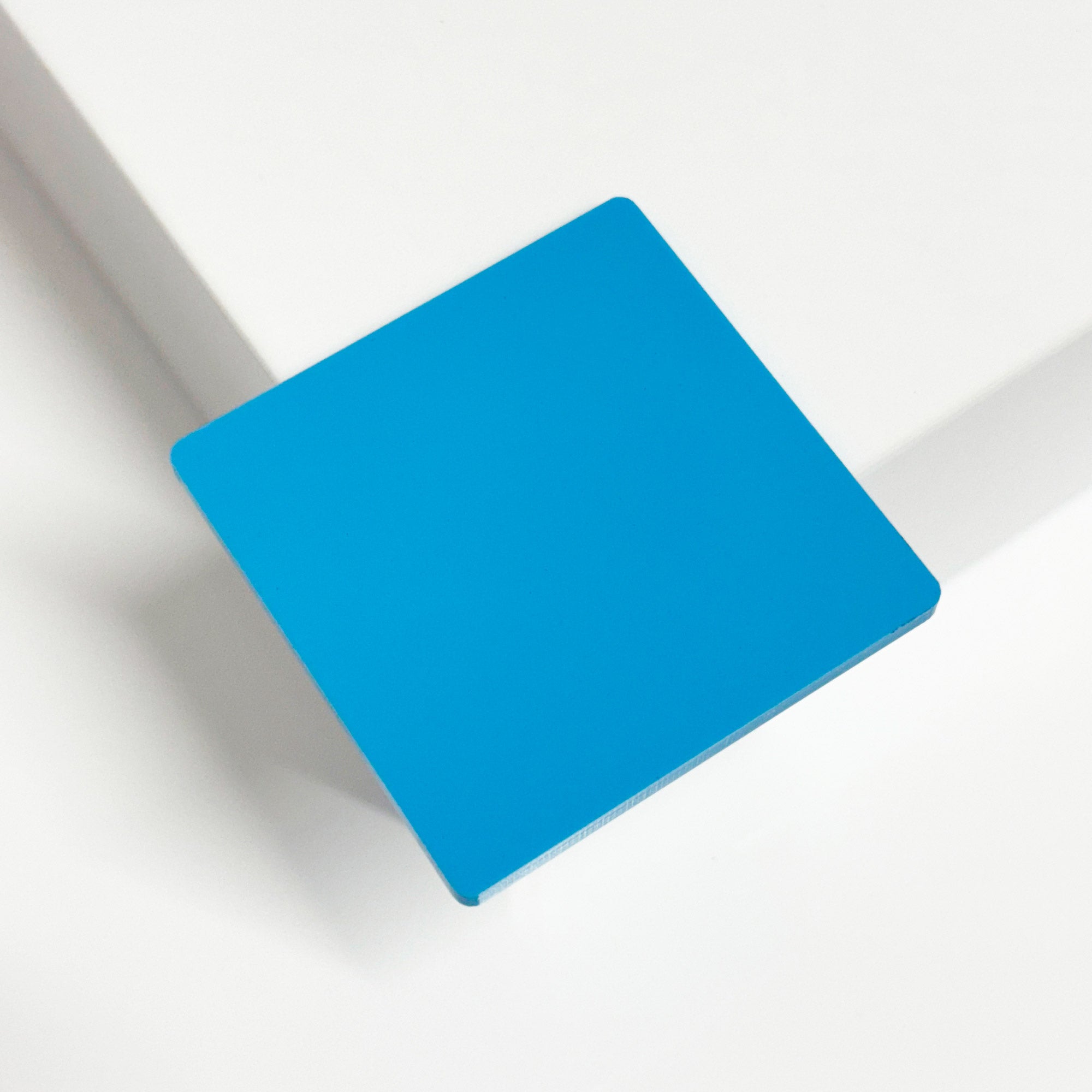 laminas de pmma de colada color azul celeste