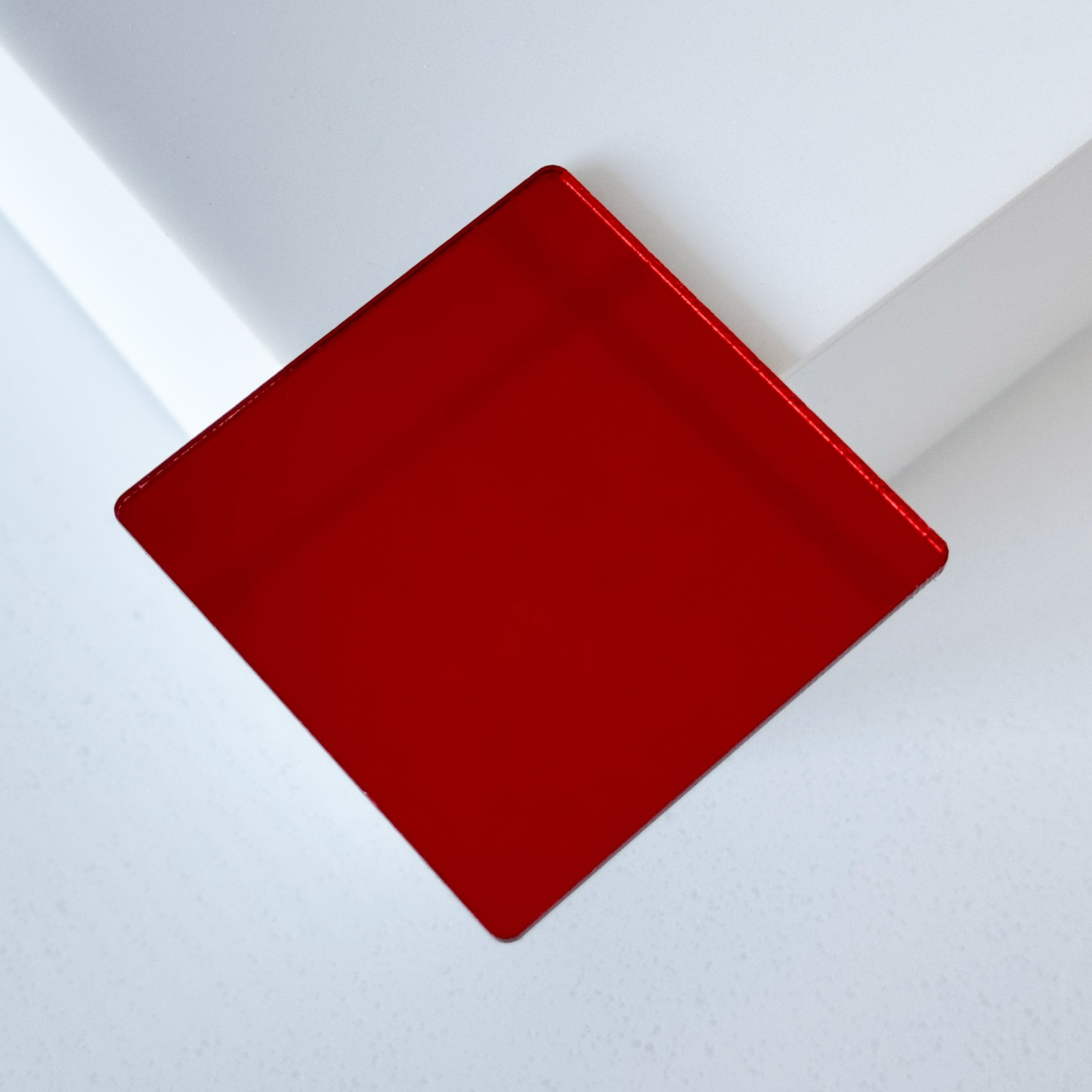 Metacrilato Espejo Rojo 2 mm