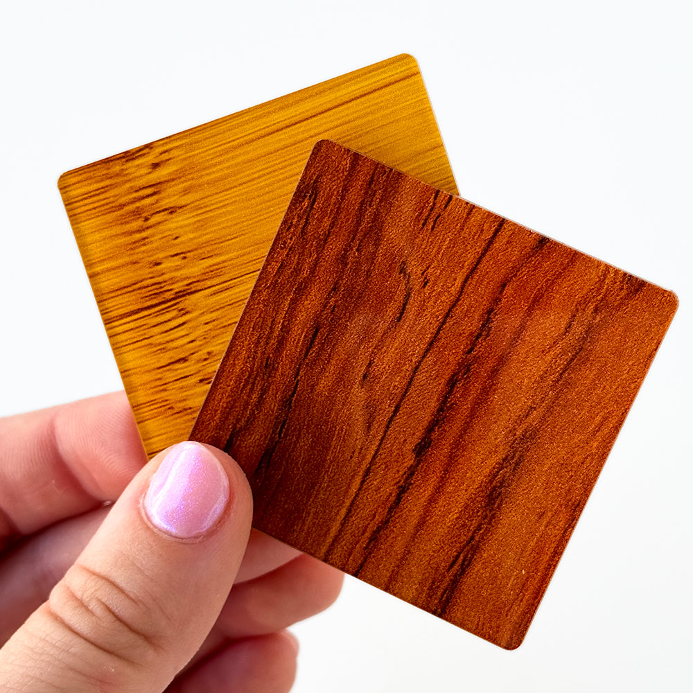 Acrílico simulación a madera