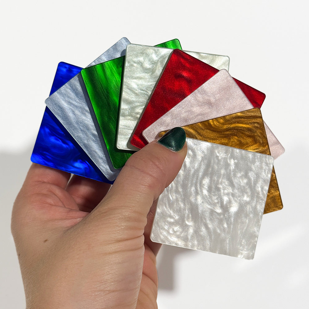 Muestrario Metacrilato Nacarado