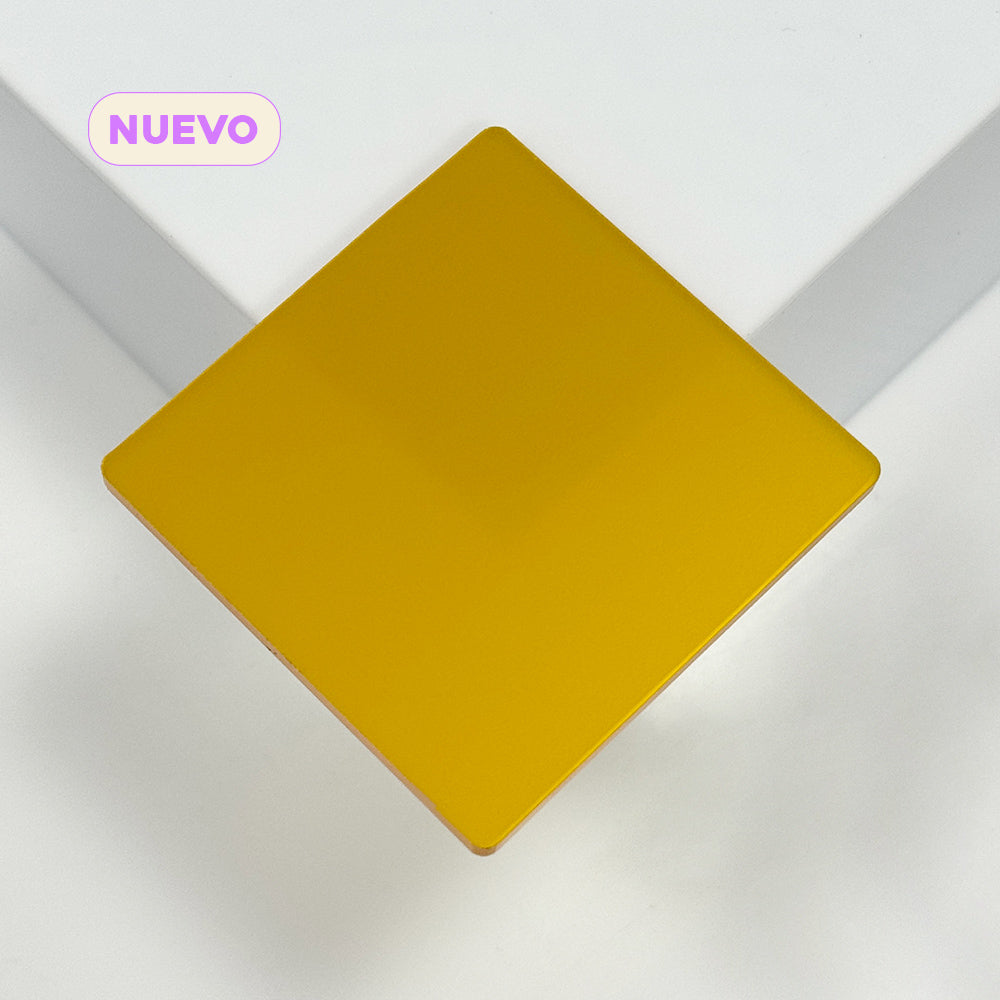 Metacrilato Metalizado Oro 3 mm