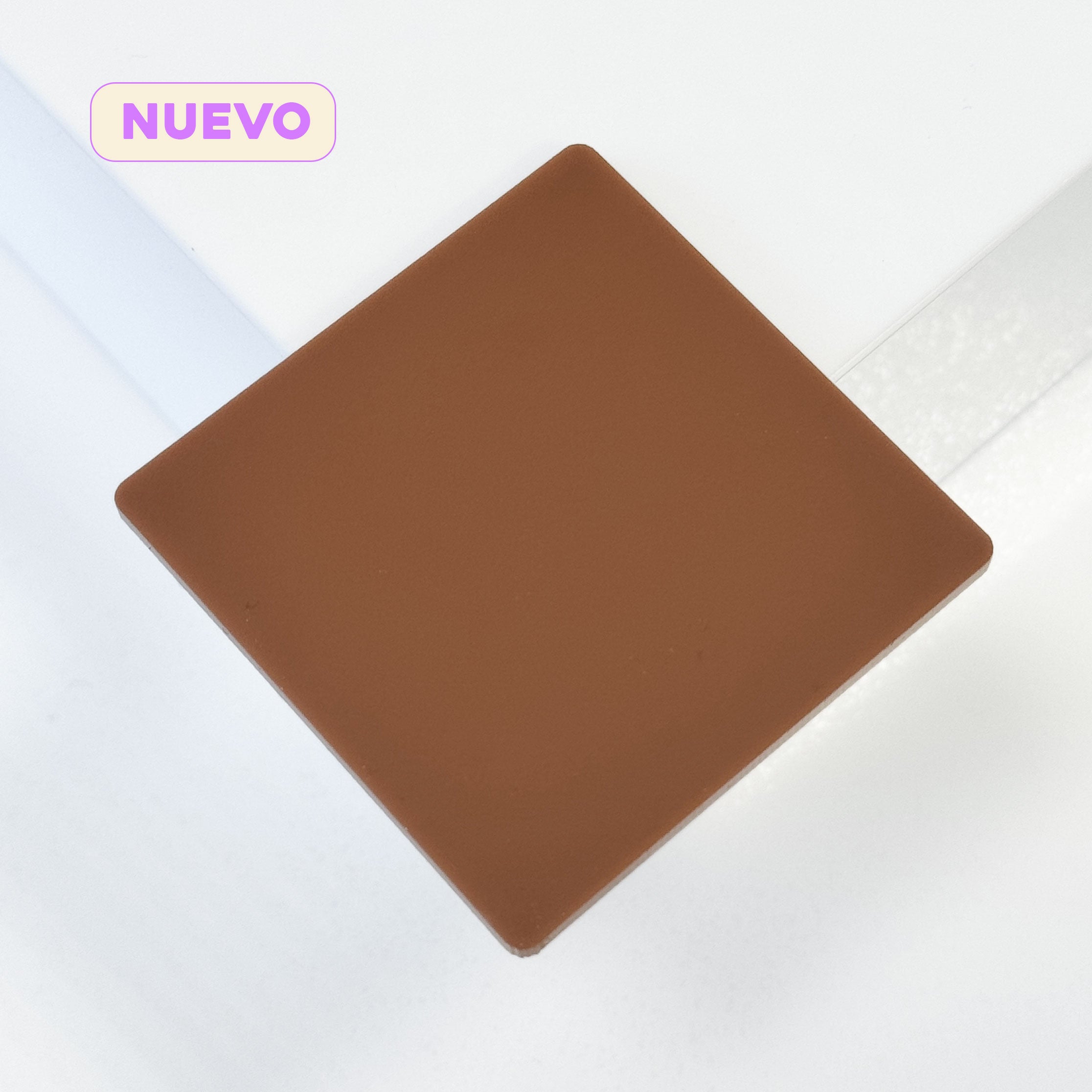 Metacrilato Opaco Marrón 3 mm