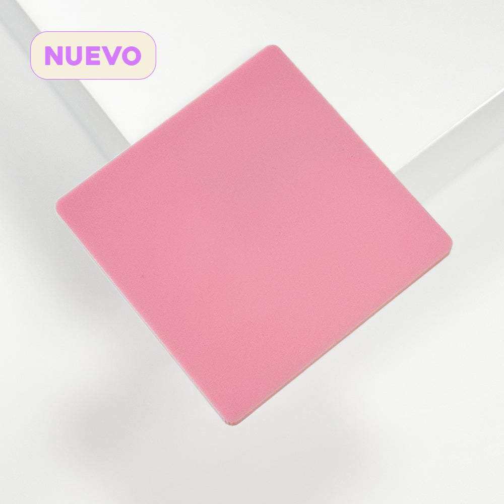 Metacrilato Pastel Rosa 3 mm