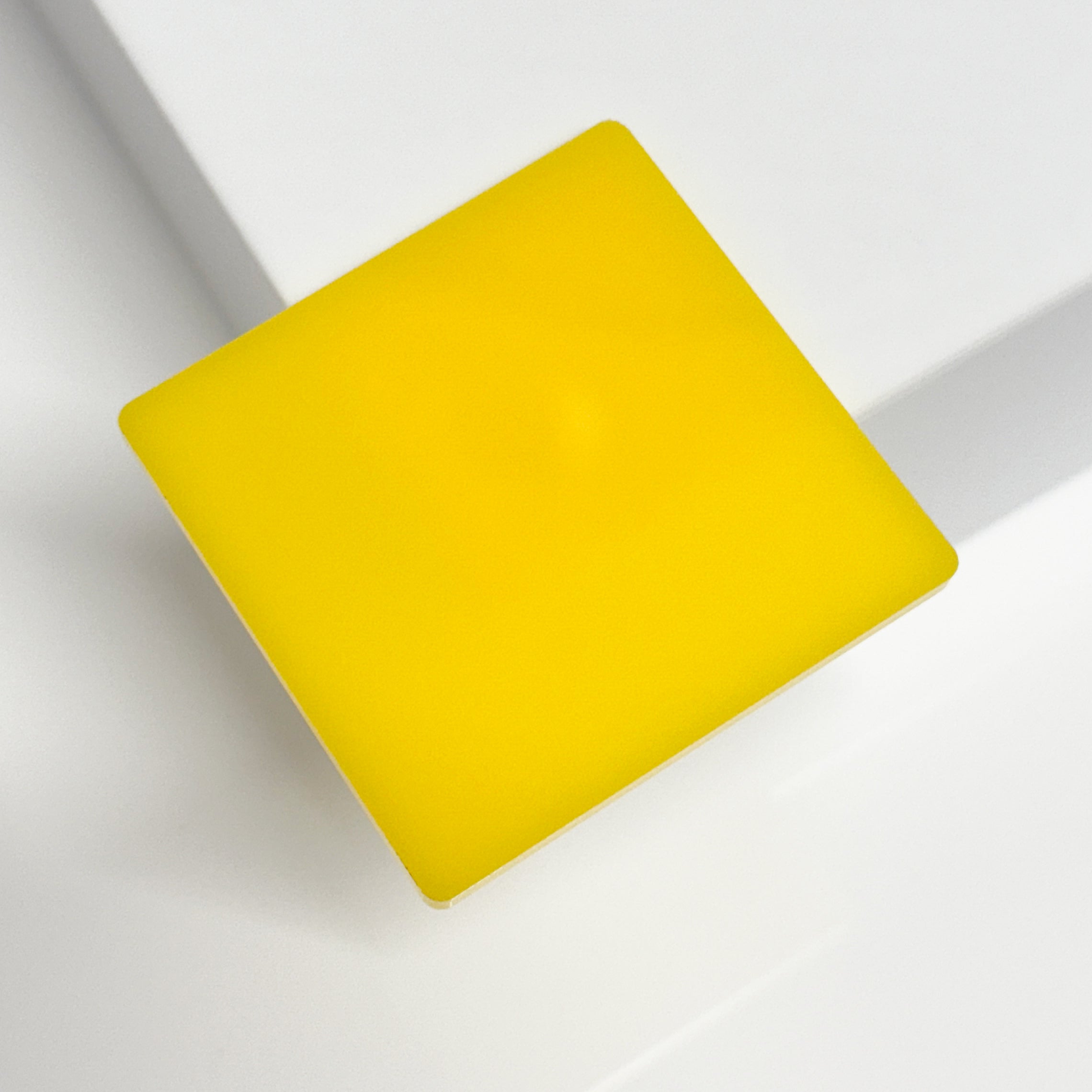 acrílico pmma amarillo opaco