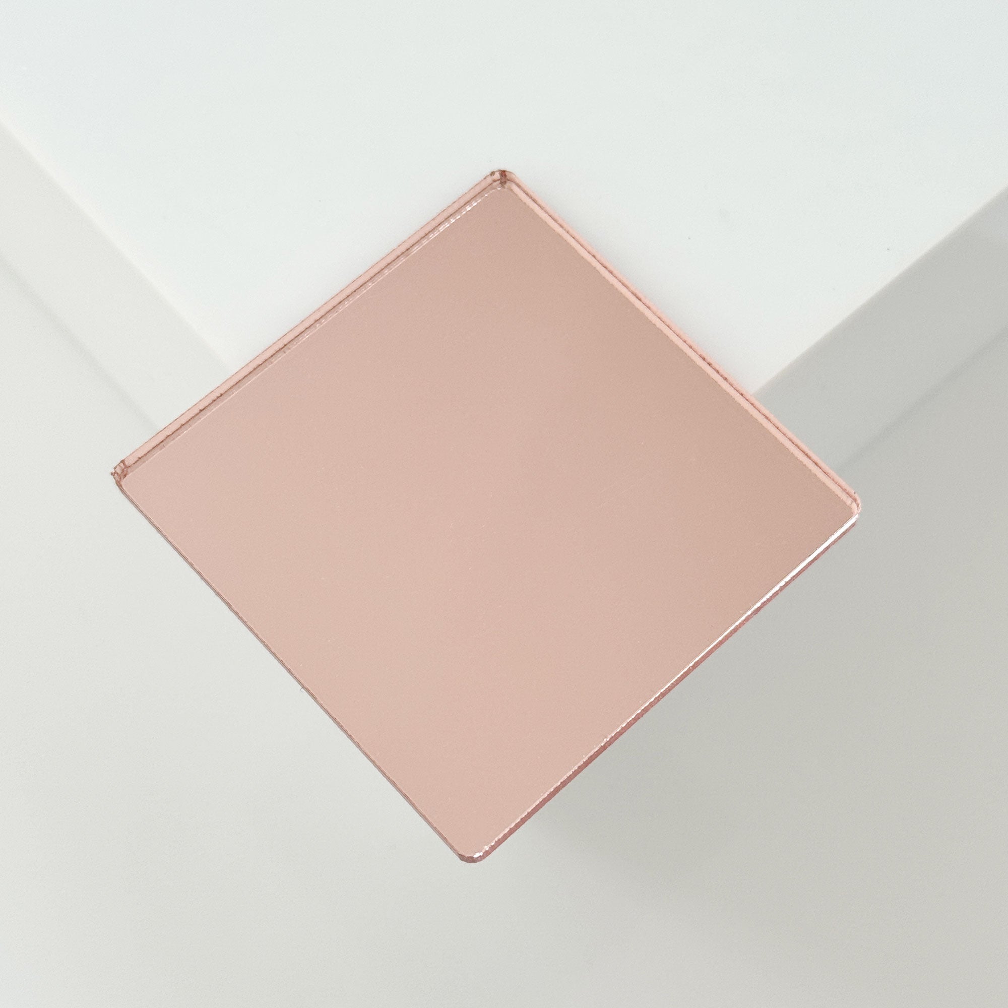 espejo oro rosa metacrilato planchas