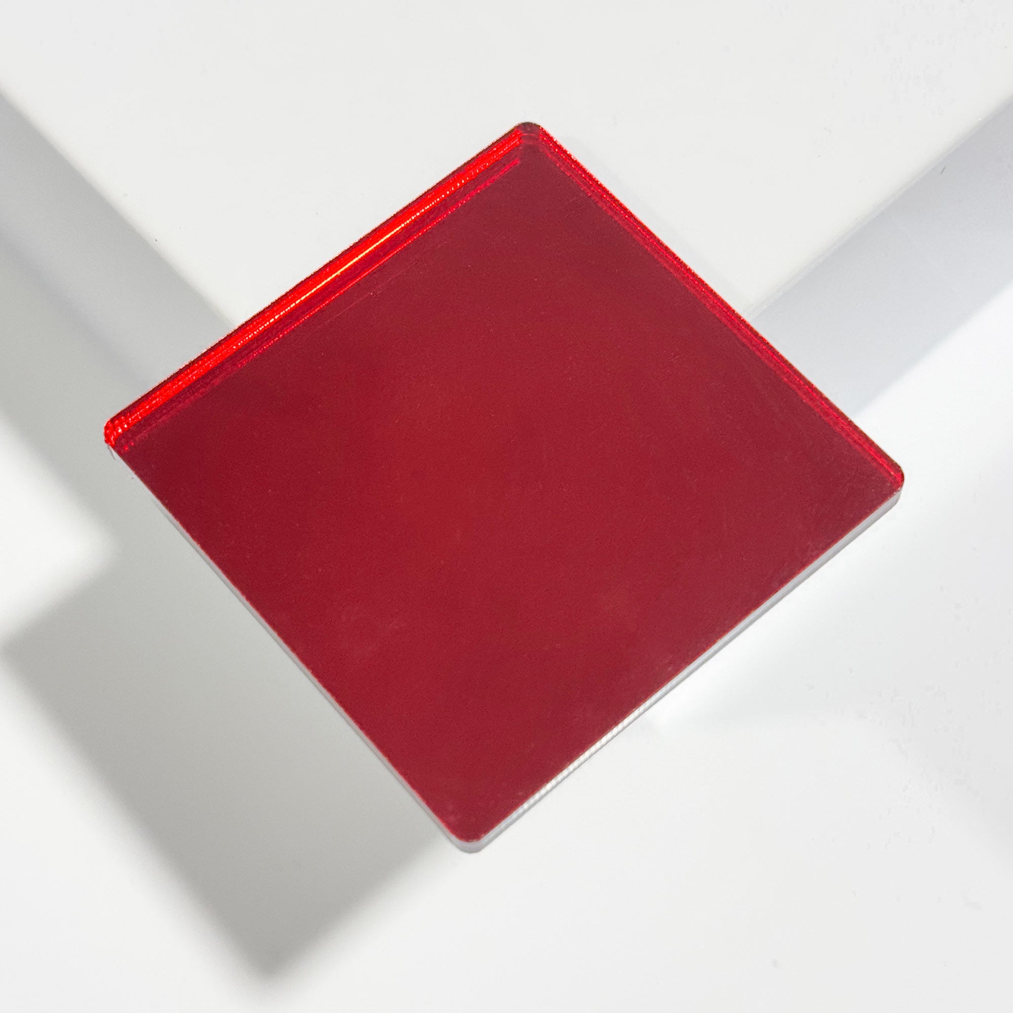 Metacrilato Espejo Rojo 3 mm