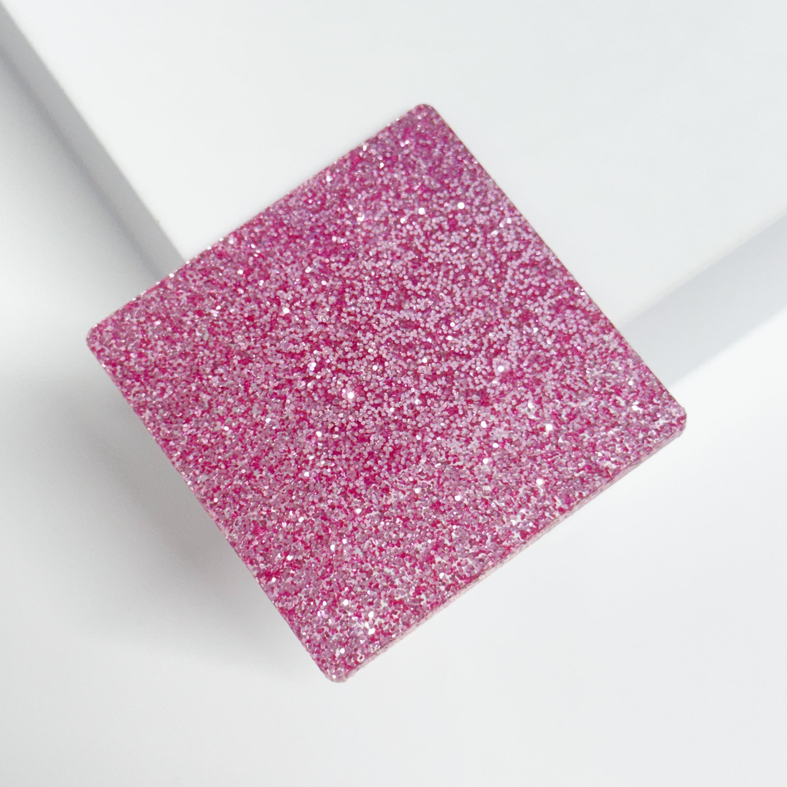 Metacrilato brillantina rosa PMMA