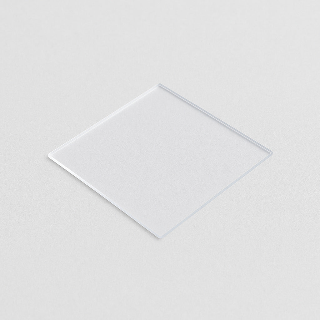 acrílico de extrusión incoloro transparente de un milimetro