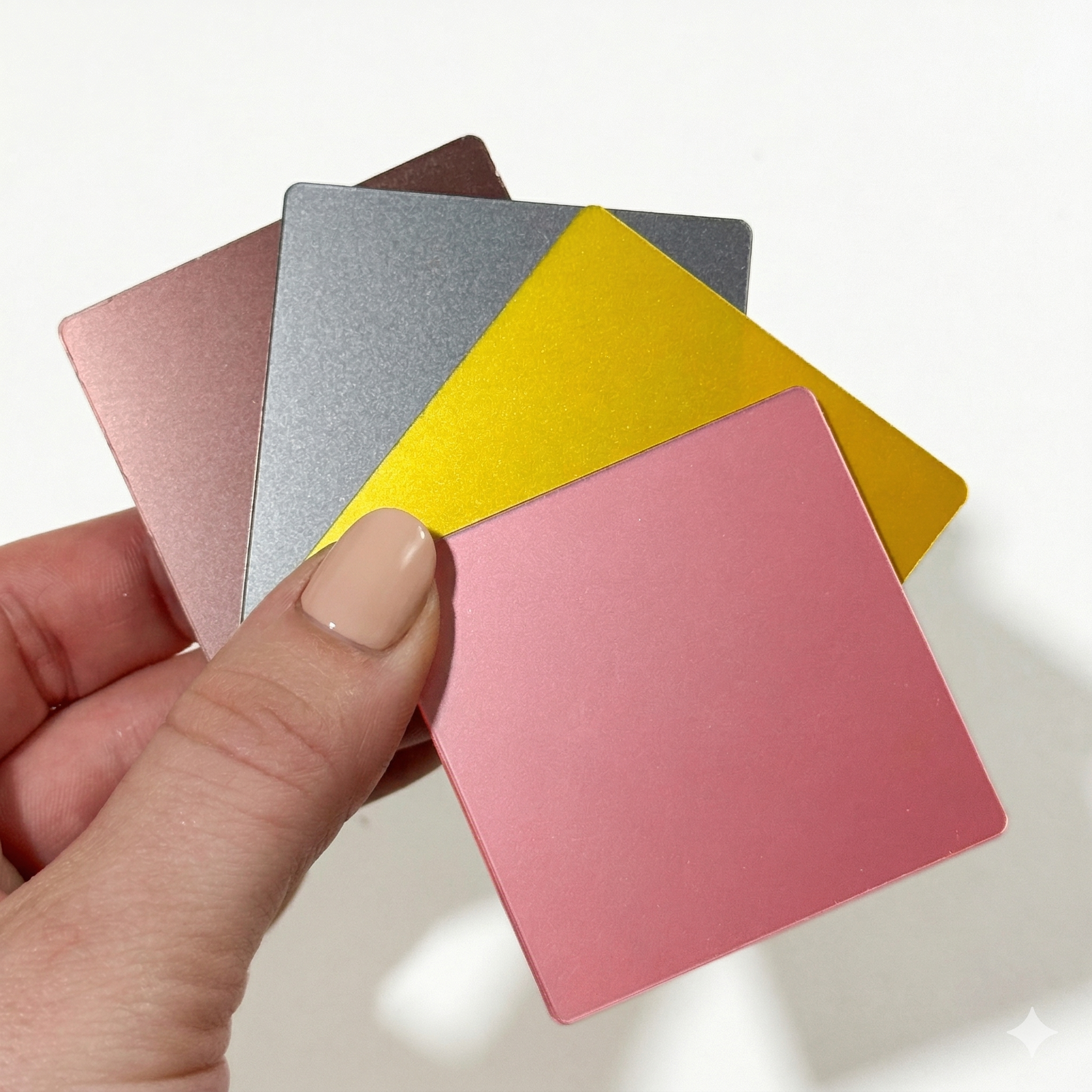 Muestrario Metacrilatos Metalizado