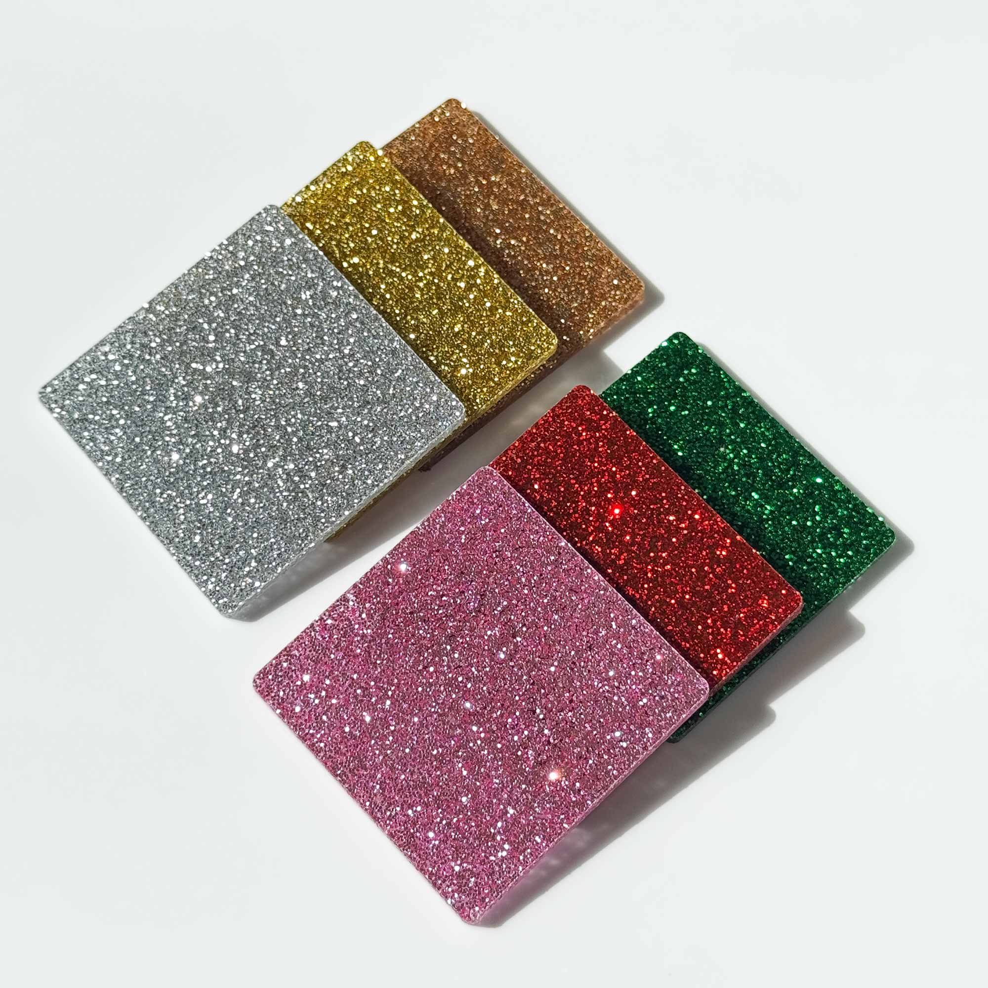 Muestrario Metacrilato Glitter