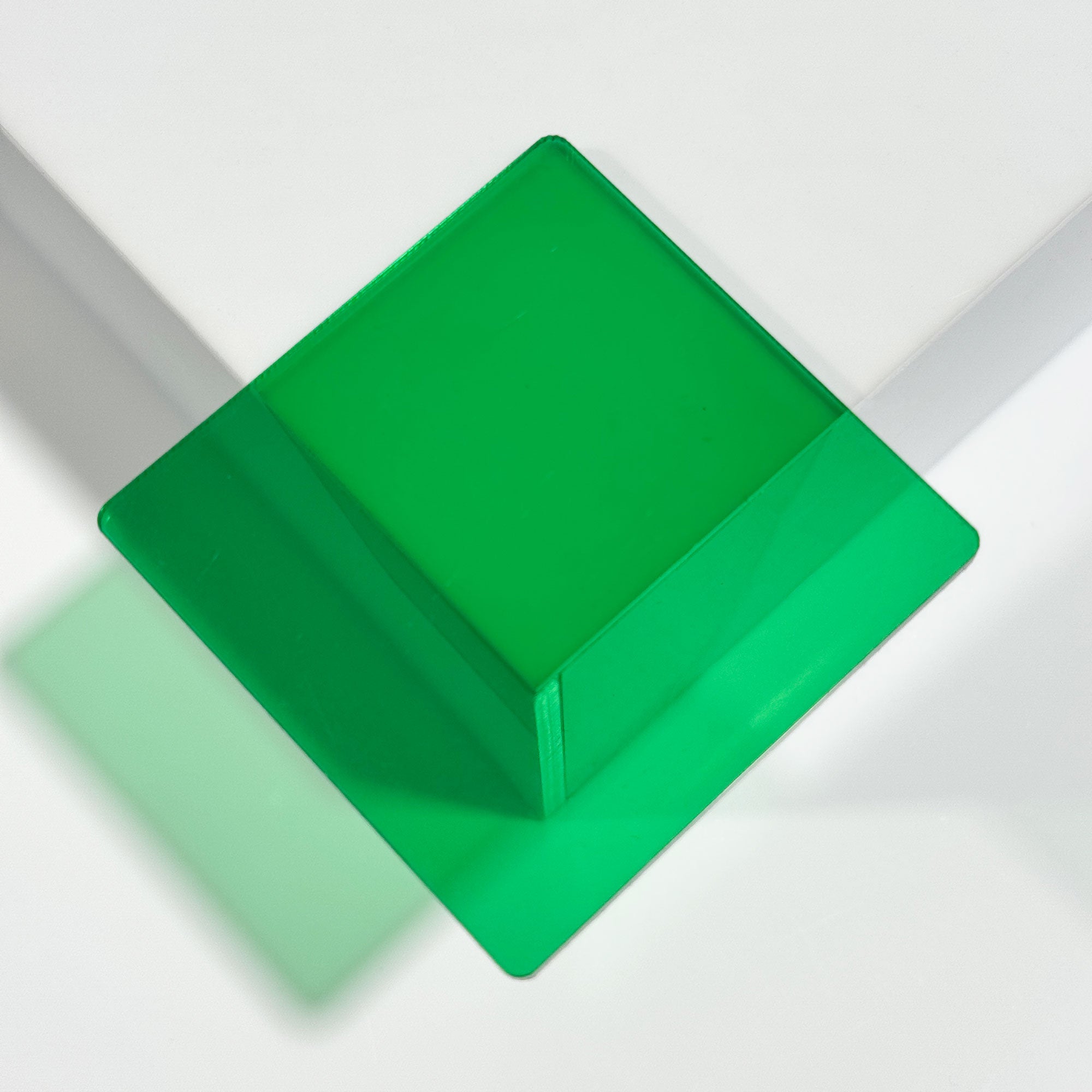Metacrilato Transparente Verde 3 mm